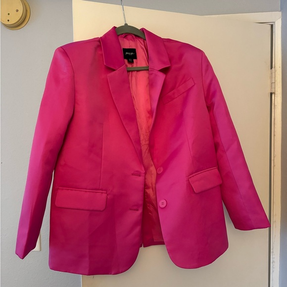 Nasty Gal Heart Embellished Blazer Set Small - Picture 9 of 15